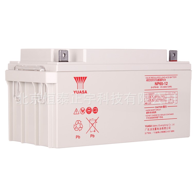 YUASA湯淺蓄電池NP65-12閥控式密封鉛酸免維護12V6H/UPS電池