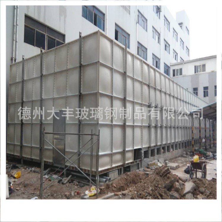 玻璃鋼水箱 smc裝配式玻璃鋼水箱安裝 氣體頂壓消防給水設備廠家