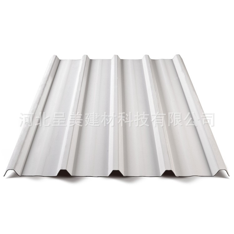 美麗鄉村 平改坡 舊房改造 彩鋼房換成樹脂瓦  選河北呈美 美觀