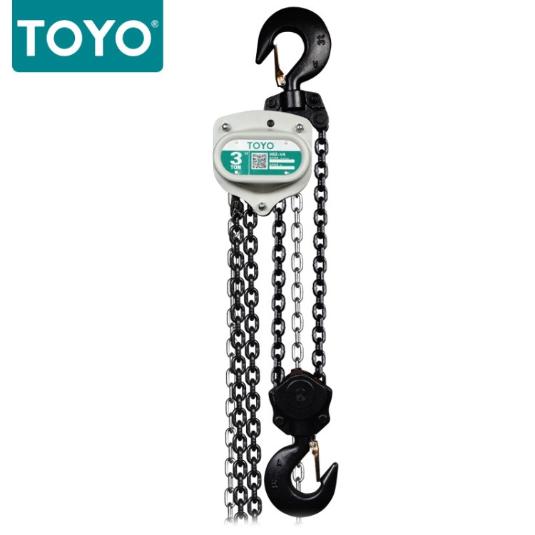 東洋TOYO1TX3M手拉葫蘆環(huán)鏈葫蘆 手動(dòng)倒鏈起重葫蘆 直供電動(dòng)倒鏈
