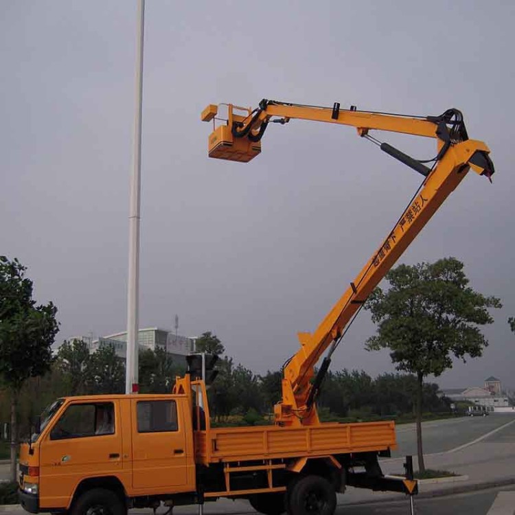 供應(yīng)車載式液壓升降平臺(tái) 曲臂式升降機(jī) 曲臂式高空作業(yè)