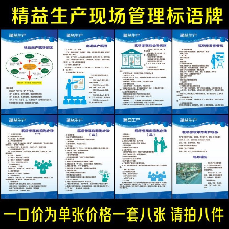 精益生產(chǎn)現(xiàn)場管理 工廠車間操作規(guī)程警提示標(biāo)語牌 制度標(biāo)識牌掛圖