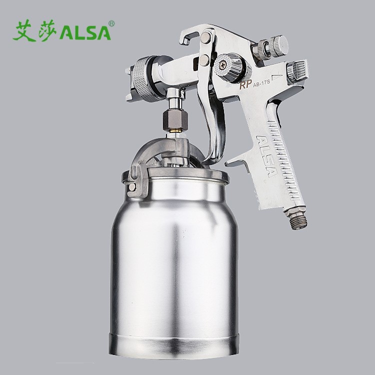 艾莎 鋁合金噴槍AB17S噴漆槍噴漆氣動(dòng)油漆噴槍 五金工具 直批
