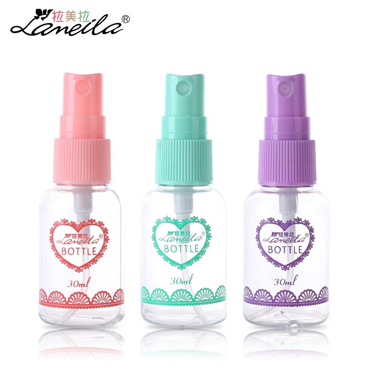 拉美拉化妝品噴霧瓶 塑料瓶旅行分裝瓶真空瓶噴壺批發30ml LM503