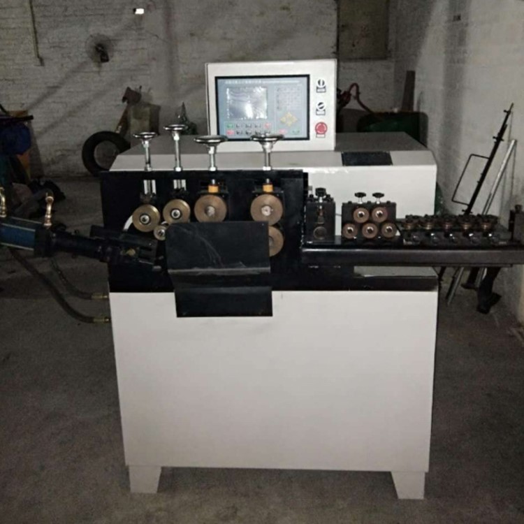 數(shù)控高精度 金屬成型設(shè)備 鋼筋鐵線打圈機 扁鐵液壓打圈機