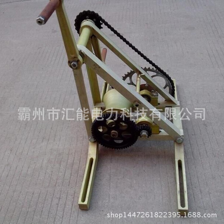 SM-1 手搖絞磨 桿上用鋁合金手搖絞磨  雙把人力絞磨