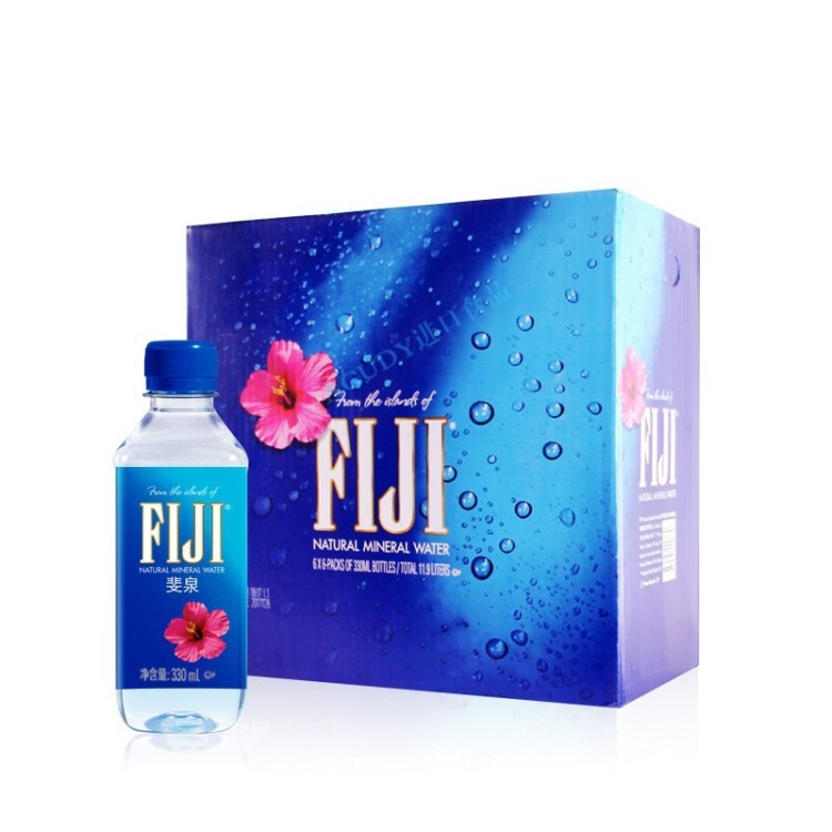  FIJI 斐濟(jì) 斐泉天然深層礦泉水330ML*36瓶 礦泉水