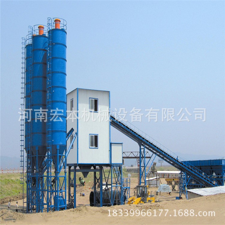 廠家供 全自動(dòng)水泥攪拌站 新型穩(wěn)定土拌和站 商品混凝土拌合設(shè)備
