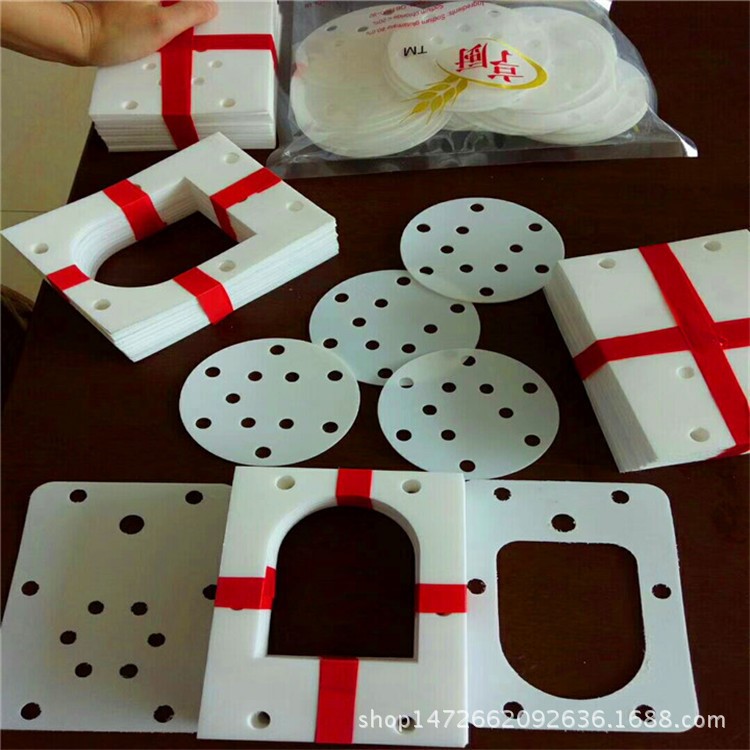 螺絲絕緣塑料墊片 四氟PTFE墊圈 鐵氟龍聚四氟乙烯墊片加工異型墊