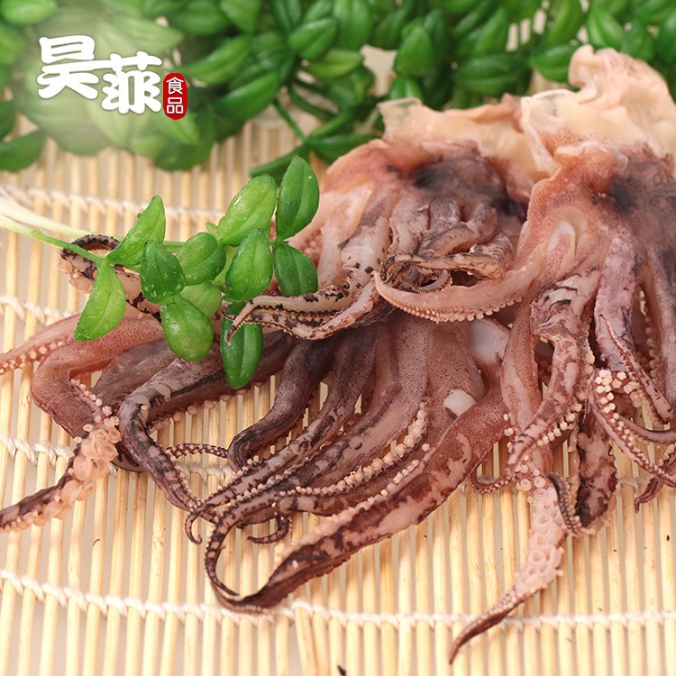 冰凍食品冷凍調(diào)味魷魚頭串原料 軟體海鮮水產(chǎn)品 魷魚須食材散裝