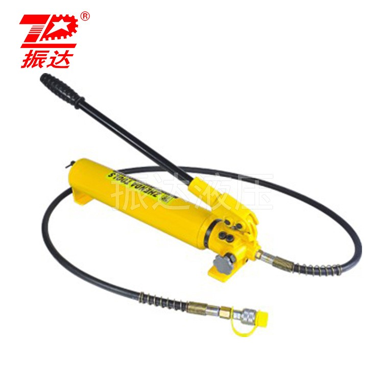 【振達(dá)液壓工具】CP-700,CP-700D 雙回路方泵手動液壓泵浦輕便小