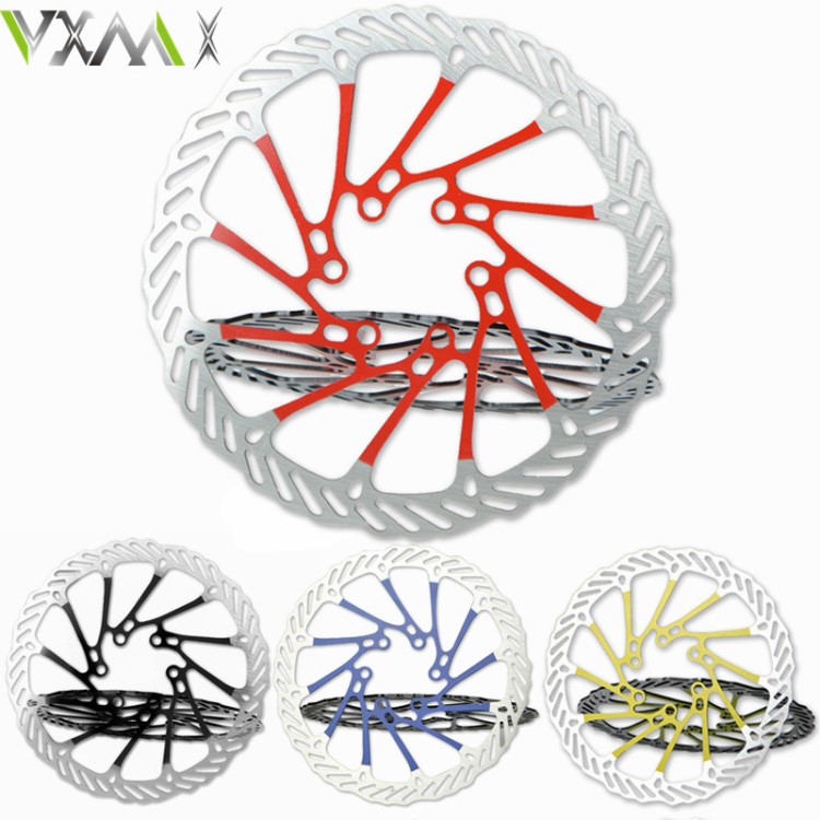 VNM山地自行车浮动碟片碟刹盘160mm 彩色碟片刹车片 刹车碟摩擦片