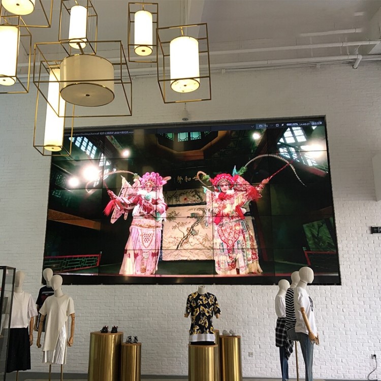 廠家直銷49寸LG液晶拼接屏LCD液晶屏KTV酒吧夜店大屏背景拼接墻