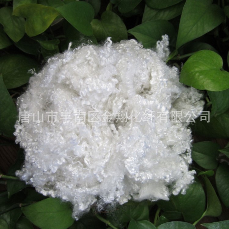 再生三維7DX51MM無硅中空滌綸短纖維廠家 北方特優滌綸纖維商價格