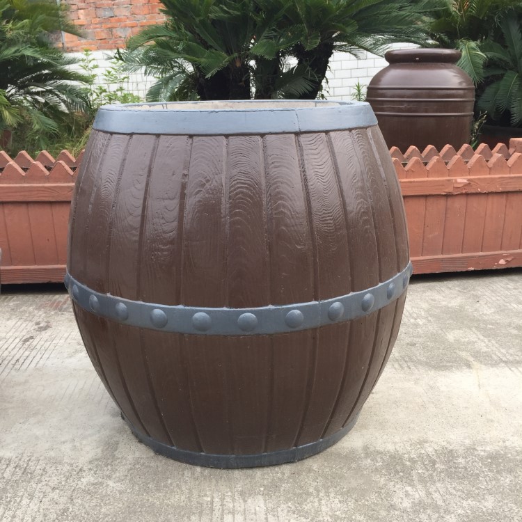 供應仿木花箱 水泥花盆 園林景觀花箱 廠家直供 批發定制