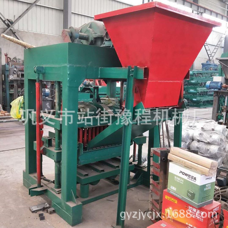 小型環(huán)保免燒磚機 海綿城市透水制磚機 4-40液壓空心磚機