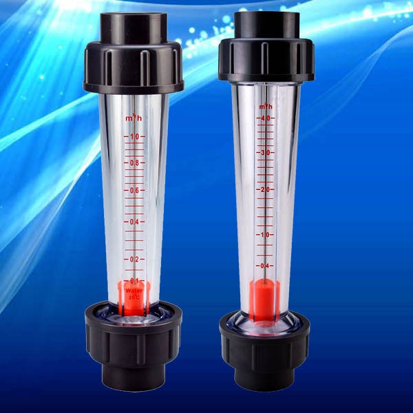 LZS-50系列PVC活結由令承插式膠水粘接塑料浮子測污水流量計