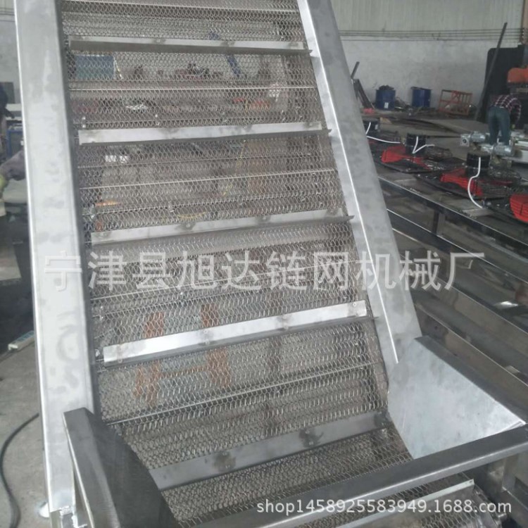 食品傳送帶 機械自動化 網鏈輸送機 山東廠家定做