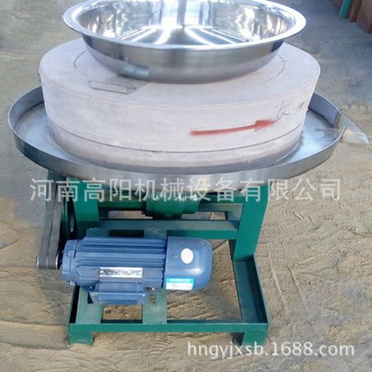 小型商用芝麻醬機 電動石磨芝麻醬機 家用電動石磨香油機