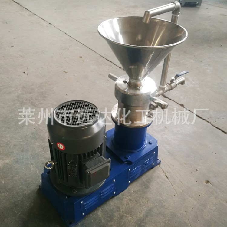 廠家直銷不銹鋼膠體磨立式85型膠體磨水果研磨設備質優價廉