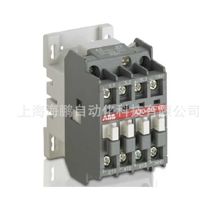 ABB交流接觸器A30-30-10 30A 24,48,110,220,380V A系列低壓電器