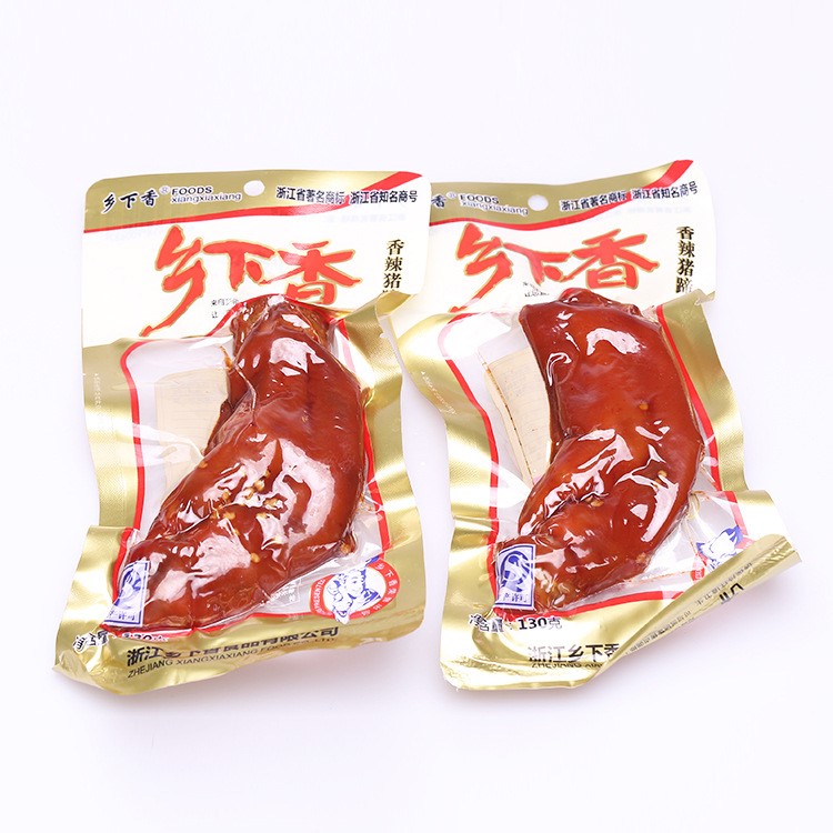 浙江特產(chǎn)香辣獨(dú)立包裝 即食零食豬腳 小包裝學(xué)生零食批發(fā)