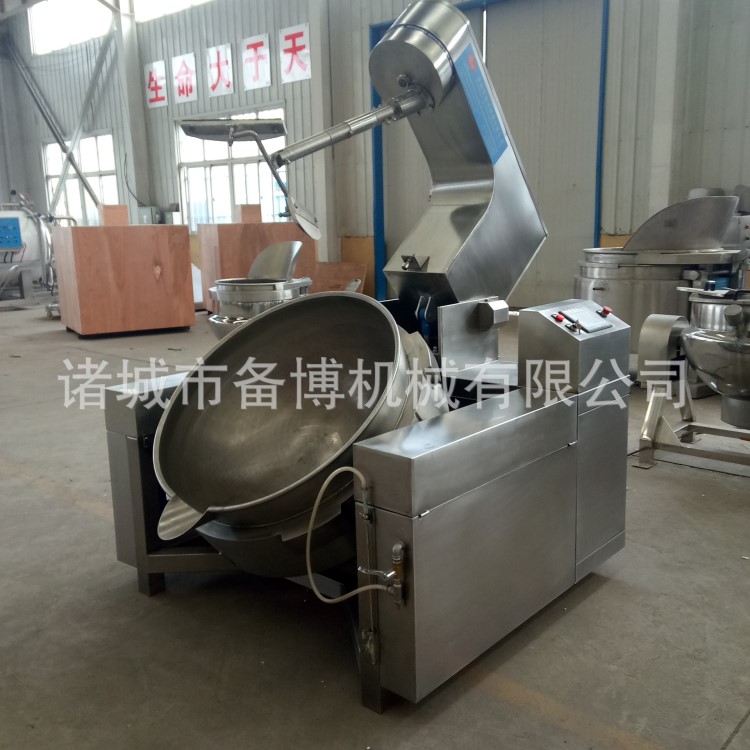 供應備博機械雞背電熱行星炒鍋蒸汽燃氣行星炒鍋食堂自動炒菜鍋