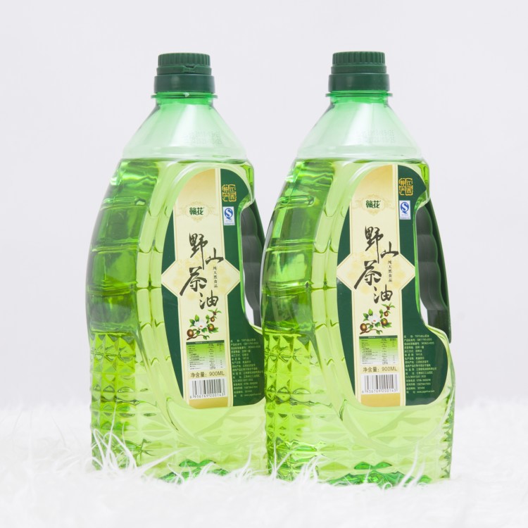 井冈山特产野生山茶油1.8L装低温压榨一级食用油山茶籽油月子油