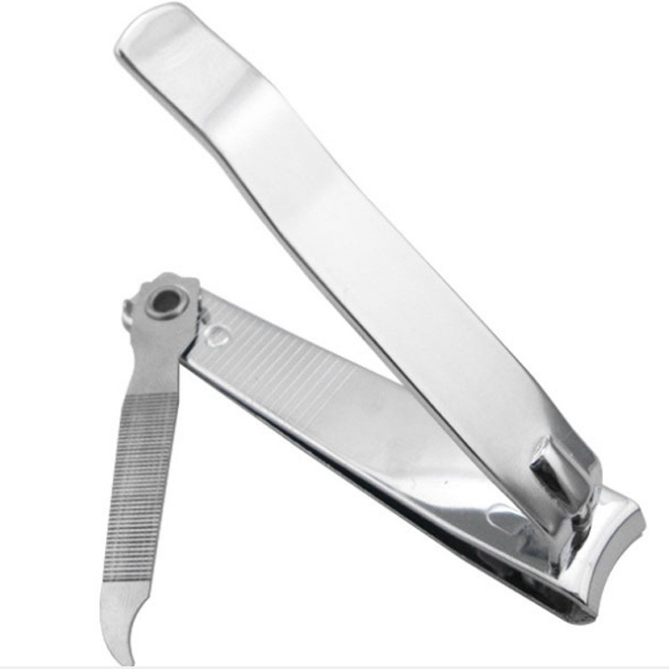 家用成人指甲鉗 大號帶銼指甲刀 日用品不銹鋼修甲工具剪腳指甲鉗