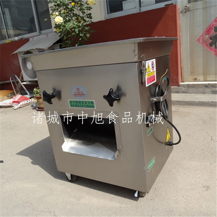 食品機(jī)械直銷羊肉切片機(jī) 小型牛肉切片機(jī) 生產(chǎn)雞肉鴨肉切條機(jī)