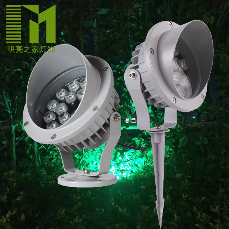 大功率led投光燈戶外防水射燈景觀燈室外庭院泛光燈廠家直銷