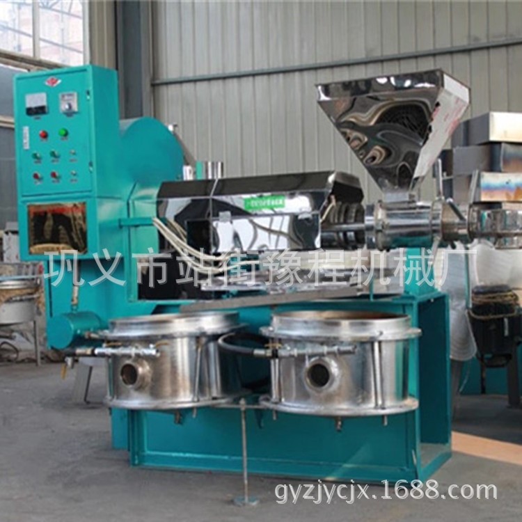 批發(fā)小型螺旋葵花籽榨油機(jī) 花生芝麻炒鍋機(jī) 全自動食用油濾油機(jī)