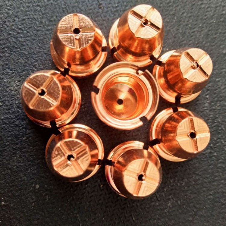 廠家現(xiàn)貨 供應(yīng)同昌80A等離子割嘴  電極電咀 噴嘴 電噴 割咀