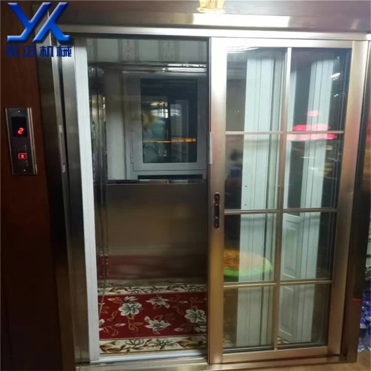 小型別墅電梯 液壓家用電梯 無障礙升降機 無機房無底坑觀光電梯