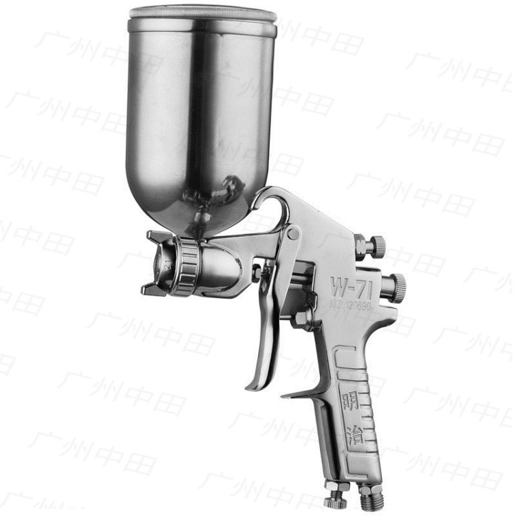 推薦 明治手動噴槍 新款不銹鋼手動油漆噴槍 W-71-15G