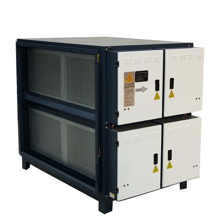 廠家直供高壓靜電油煙凈化器美食城餐飲廚房油煙凈化集中排放