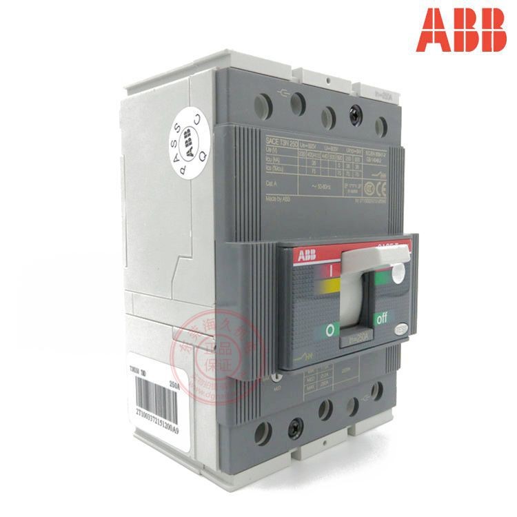 ABB塑殼式斷路器開關SACE TMAX T3N250 TMD200A 250A都有貨