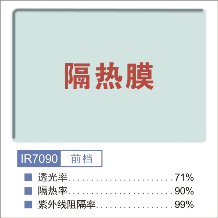 武漢直銷  高隔熱汽車太陽膜膜陶瓷隔熱膜 IR膜