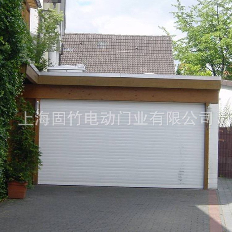 設(shè)計(jì)安裝別墅車庫用鋁合金卷簾門 自動(dòng)遙控鋁合金型材卷簾門