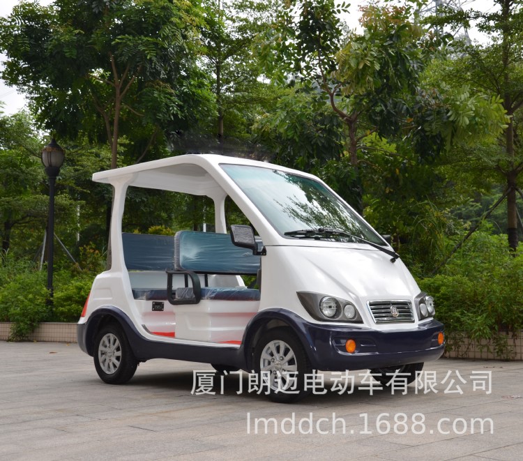 朗邁4-5座電動巡邏車 廠價直銷批發四座保安物業廣場巡邏電瓶車