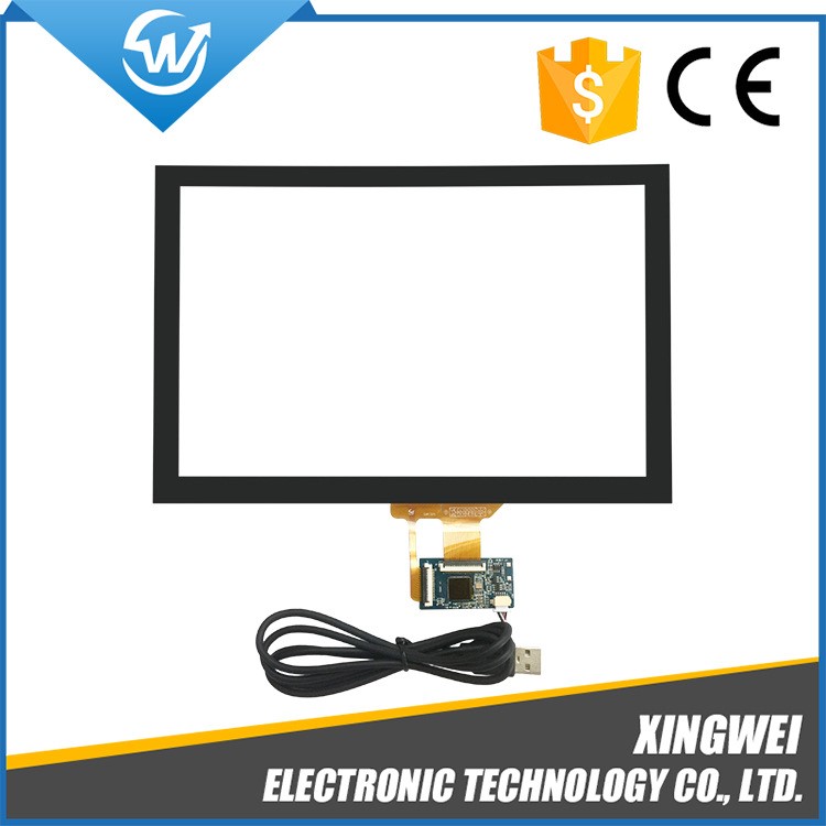 10.1寸（16:10）USB免驅(qū)電容屏，應(yīng)用工控設(shè)備，型號SWC2457