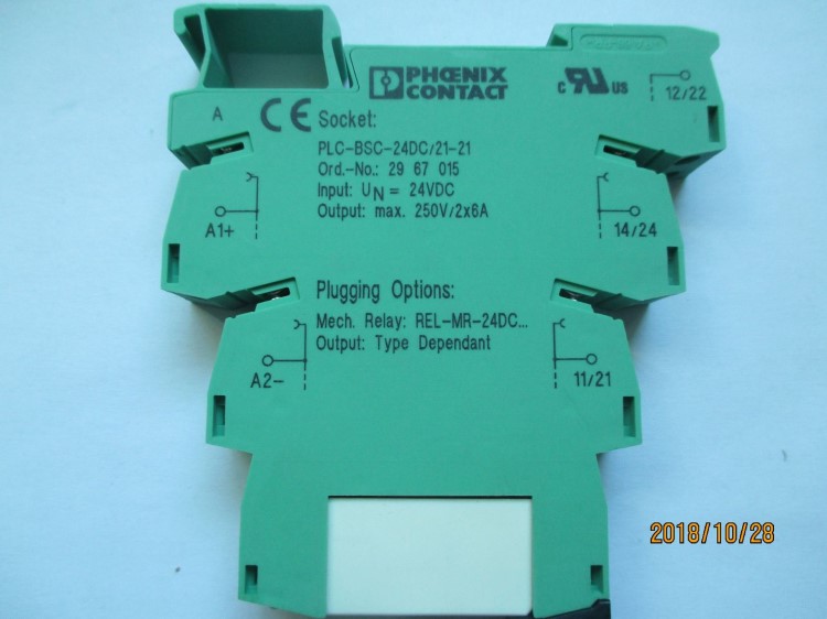 全新原裝菲尼克斯繼電器PLC-BSC-24DC/21-21 2967015