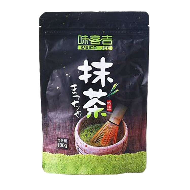 味客吉抹茶粉100g 一箱100包  绿茶粉 冰淇淋原料供应批发100g*1