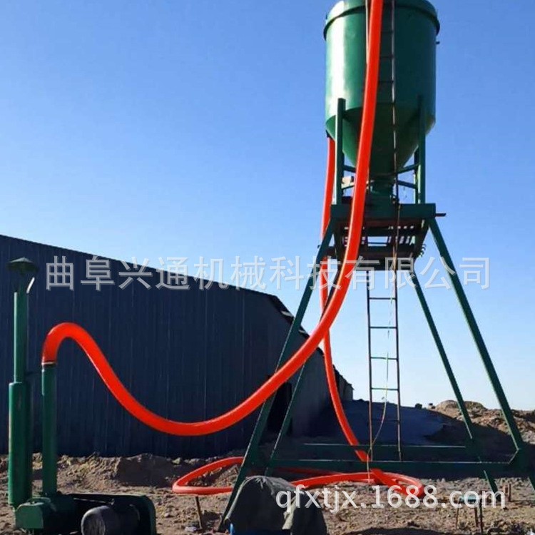水泥粉體粉末氣力輸送設備 脈沖除塵石灰粉 粉料裝罐氣力輸送機