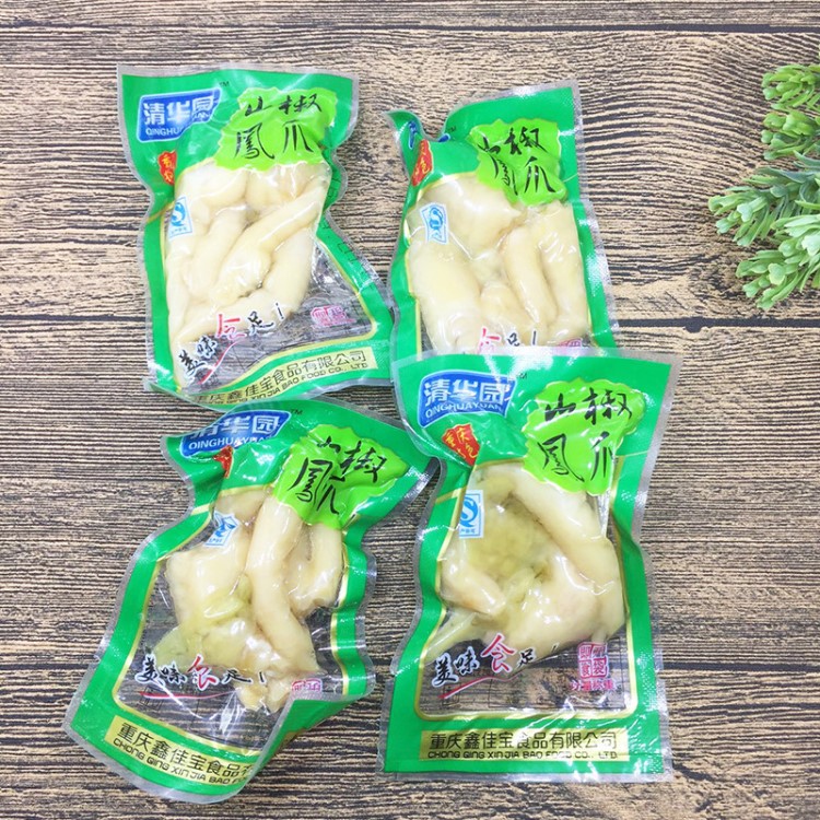 清華園山椒泡鳳爪 獨立小包 散稱熟食 一包五斤 美味食足