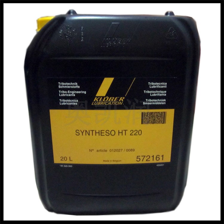 現(xiàn)貨供銷原裝克魯勃KLUBER SYNTHESO HT-220貼片機潤滑油