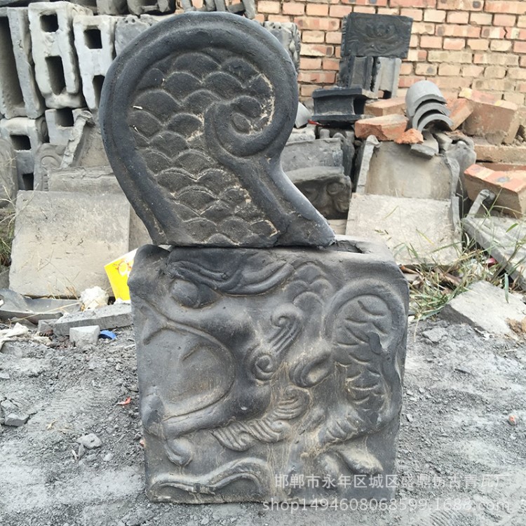 廠家直銷 盛鼎仿古青瓦廠 吻 石雕塊 批發現貨