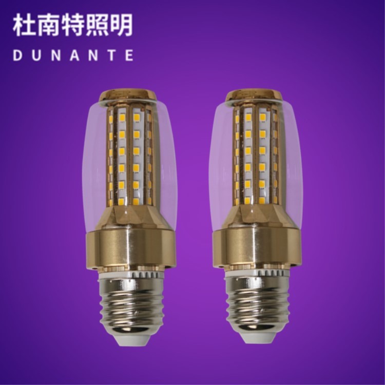 厂家直销LED蜡烛灯 高亮火箭炮led光头强灯泡e27 12W家用商用220V