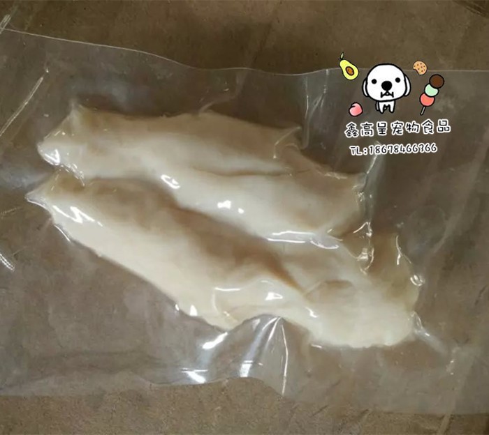 原厂货源 宠物零食真空水煮鸡胸肉 猫狗零食 少添加 低脂肪40g