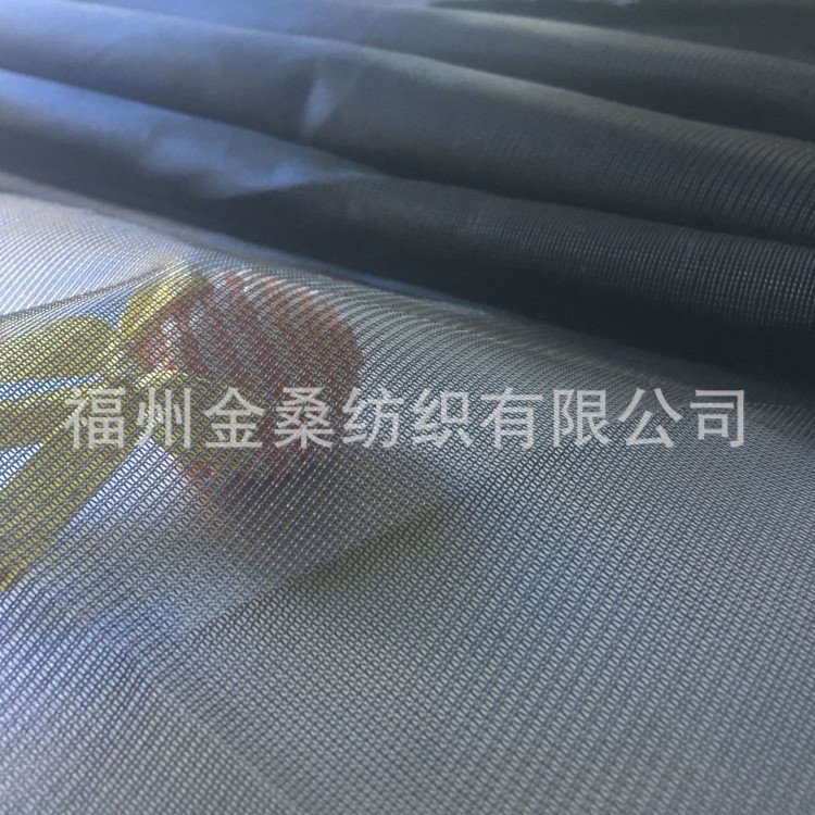 密眼网纱黑色现货GB020B3口袋布婴儿车睡床帐篷儿童收纳网眼布